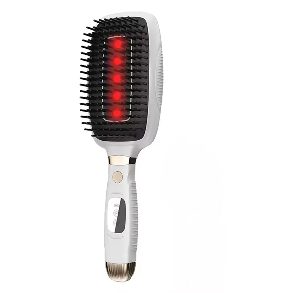 Head Massage Comb anti Hair Loss Infrared Vibration Massager Hair Laser Growth Comb Scalp Red Light Therapy Head Scalp Massage